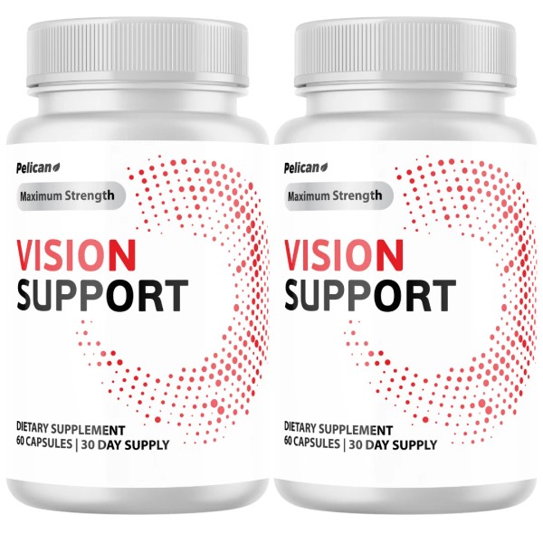 Pelican Vitamins Vision Support- Eye Support with Lutein- 2 Bottles-