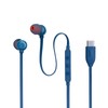 JBL Tune 310 C Hi-Res Wired Earbuds with Microphone, Flat