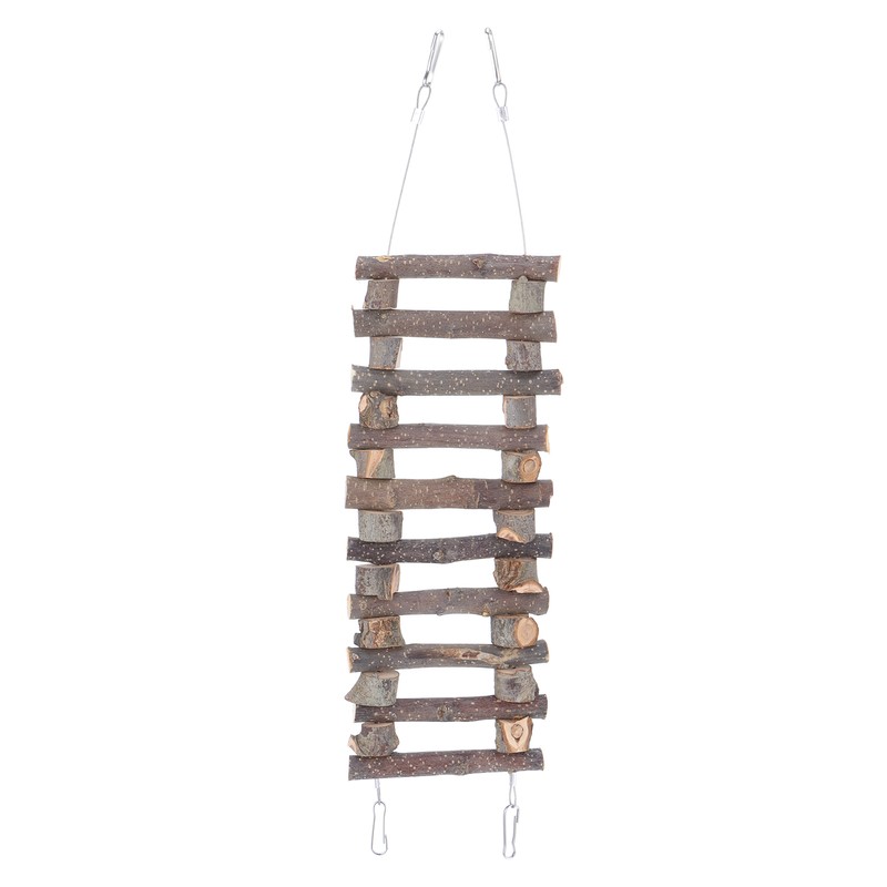 Wooden Pet Ladder Soft Animal Bendable Bridge Toy for Hamster