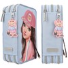 Depesche TOPModel Team Teddy 13010 Filled 3-Compartment Pencil Case in