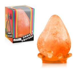 Orange Anti-Stress Ball Children Adults Water Drop Squeeze Squishy Anti Stress Balls Stress Balls Fidget Toy Stress Relief Anti-Stress Squeeze Ball Sensory Stress Ball Sugar Ball Stress Toy