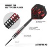 Darts Corner Astrofire Darts | Ringed Steel Tip Dart Set