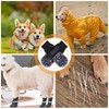 SHUOHONG Pack of 4 Dog Socks Non-Slip Dog Shoes Socks