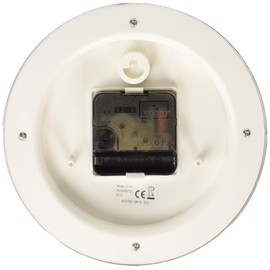 Acctim Riva Small Wall Clock Quartz Chrome Effect 17.5cm 21737