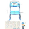 HTTMT- Giraffe Potty Training Toilet Ladder Seat With Upgraded Cushion