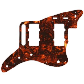 wd Pickguard For Fender Classic Player Jazzmaster Special faux tortoise