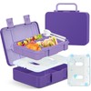 JOOPETALK Chill Bento Lunch Box for Kids Adult with Ice