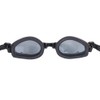 Swans TK-SWRV-008N BK Swimming Goggles, Fitness Goggles, Cushioned, BK (Black/FF/Men's)