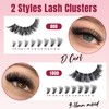 Mayhug Fluffy Lash Extension Mink Thick Cluster Eyelash Extensions 9-16mm