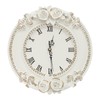 Eapmic European Style Resin Wall Clock, Retro Silent Clock with