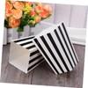 Mobestech Diy Popcorn Buckets 32 Pack Striped Paper Containers Bulk