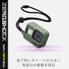 Elecom GoPro HERO8 Black Case ZEROSHOCK Olive Green AC-GP8BZEROCGN