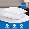 Utopia Bedding Bed Pillows for Sleeping (White), Queen Size, Set