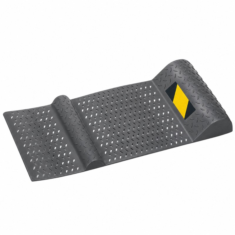Non-Slip Car Wheel Chock Parking Mat – High-Density PP Anti-Skid