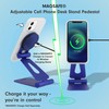 Sonix Magnetic Adjustable Cell Phone Desk Stand Pedestal Compatible with