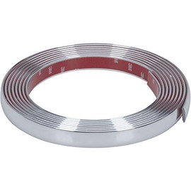 RACE SPORT BANDE CHROMEE SOUPLE AUTOCOLLANTE 5 M X 21 MM