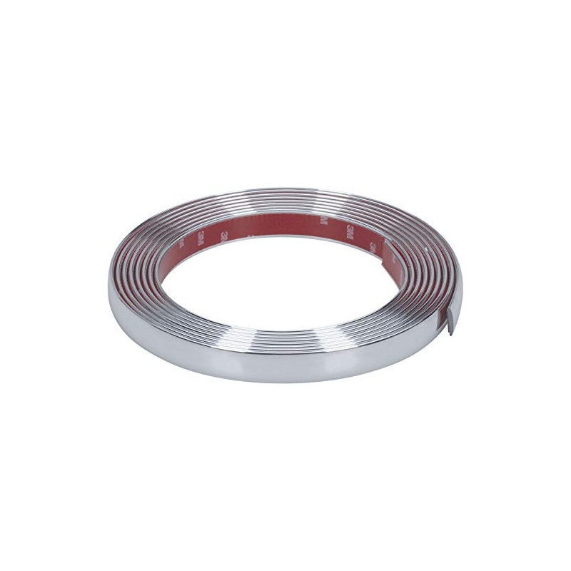 RACE SPORT BANDE CHROMEE SOUPLE AUTOCOLLANTE 5 M X 21