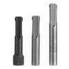 3Pcs SDS Socket Adaptor Set, 1/4" Hex Shank Screwdriver Bit