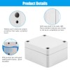 Waterproof IP66 Junction Boxes Outdoor Electrical Enclosure Box ABS Plastic