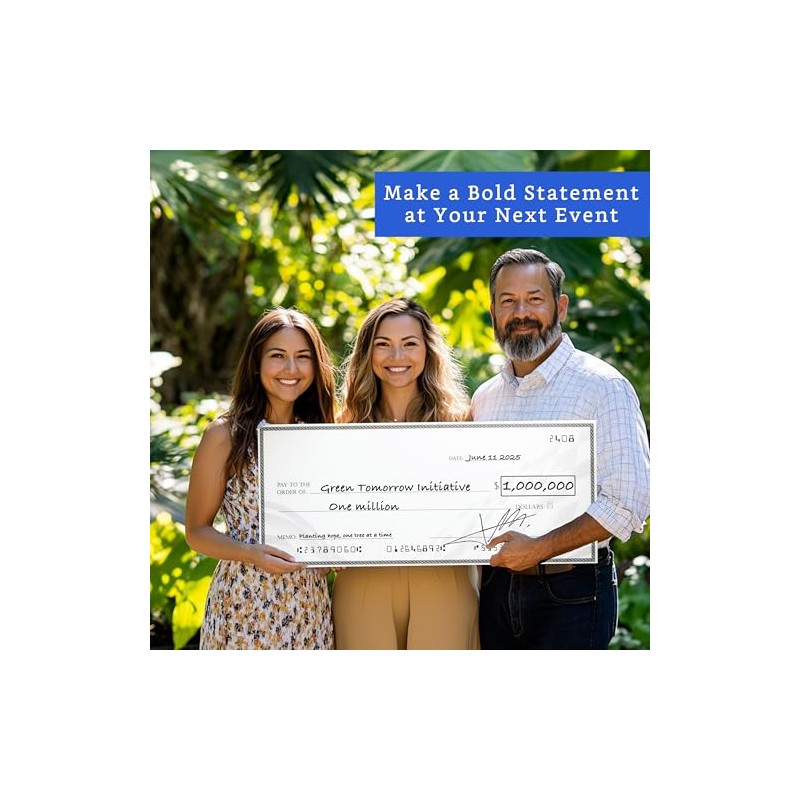 Giant Check (96,5 x 40,6 cm) - Gran premio de