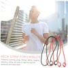 Tofficu 2Pcs Lost Lanyard for Sports Earbud Neck Strap Earbuds
