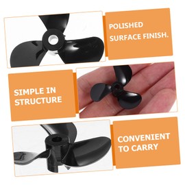 CIYODO Boat Supplies 1 Pair of High Strength 3- Propellers DIY Boat for Easy to Install Accessory