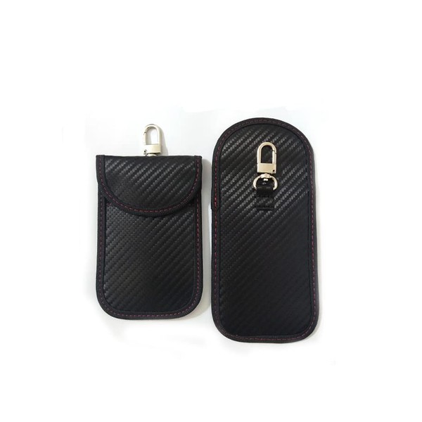 Faraday Bag for Key Fob RFID Signal Blocking Protector Case Faraday Key Pouch Keyless Entry Car Key Safe Pouch for Anti-Theft Anti-Hacking Signal Blocking Pouch
