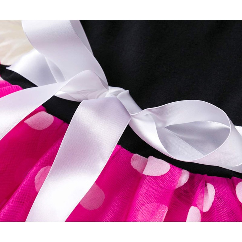 Nileafes - Disfraz de princesa para niñas, mini mouse, fiesta