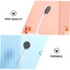 Healvian 2pcs Handle Massage Bath Brush Soft Bristle Shower Body