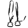 2Pcs Kids Gymnastic Rings Monkey Shape Load Bearing 150KG Ergonomic