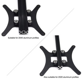 Befenybay - Kit de actualización de placa de carruaje modular en Y para impresora 3D para 2040 ranura en V de aluminio de perfil Ender 3 y Ender 3 PRO