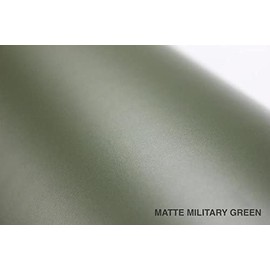VViViD® Matte Military Army Green Vinyl Wrap Roll with Air Release Technology (1.49ft x 5ft)