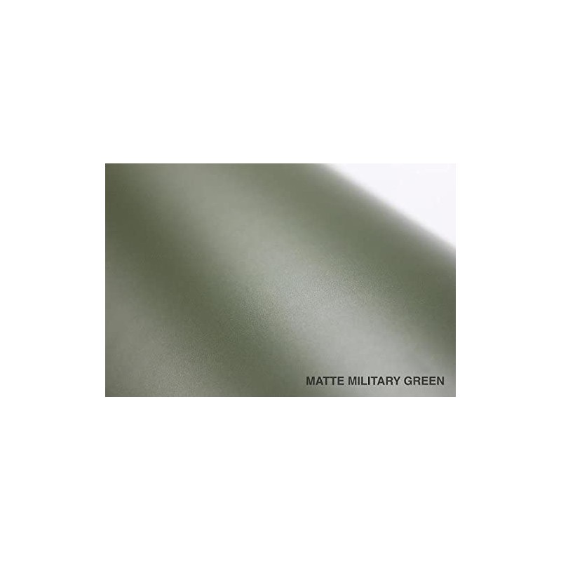 VViViD® Matte Military Army Green Vinyl Wrap Roll with Air