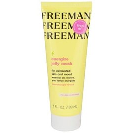 Freeman Yuzu Lemon Energize Jelly Mask for Unisex - 3 oz Mask