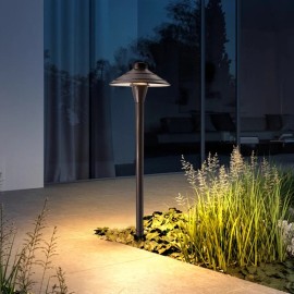 USA Warehouse LT2403A Aluminum IP65 Waterproof 12V Led Low Voltage Yard Lawn Garden Outdoor Landscape Pathway Path LightsColor: Brown, Emitting Color: According to bulbs, Lamp Power(W): 0