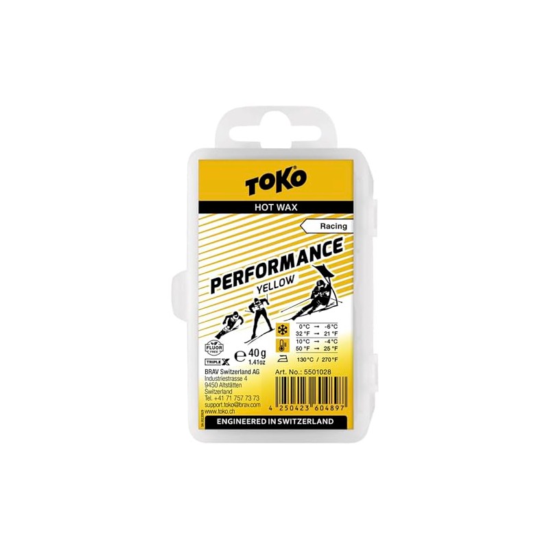 Toko Performance Hot Wax Yellow 40g