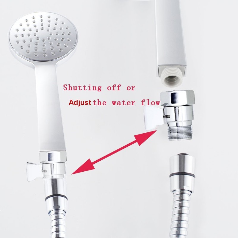 Sumnacon Shower Head Shut-off Valve Connects Shower Head and Hose