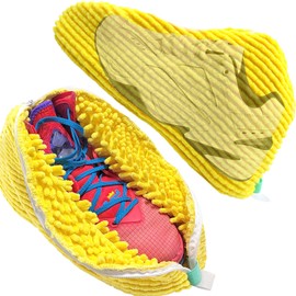 Shoe Washing Machine Bag - 2 Pack, Laundry Shoe Bag for Washer and Dryer, Sneaker Washing Machine Bag for Laundry, Reusable Shoe Washing Bag for All Shoe Types And Sizes, Yellow