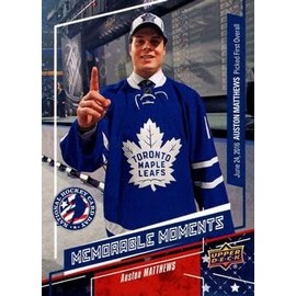 2017 Upper Deck NHCD US Hockey #USA16 Auston Matthews Rookie Card RC Hockey Card