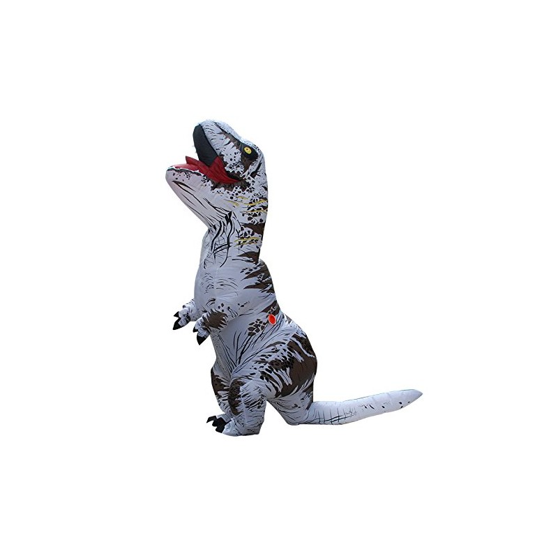 JASHKE Inflatable Dionsaur Costume Blow up T-rex Costumes Inflatable Costumes