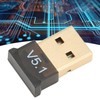 Topiky USB BT Adapter for PC, BT 5.1 Dongle Receiver,