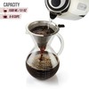 Apace Living SultryBrew Pour Over Kaffeebereiter inkl. Kaffeeschaufel und Korkdeckel