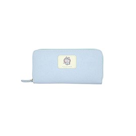 Chiikawa Round Long Wallet, Blue, Hachiware