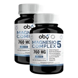 Oby Magnesio Complex 5 Magnesium Complejo Cortisol Vitaminas