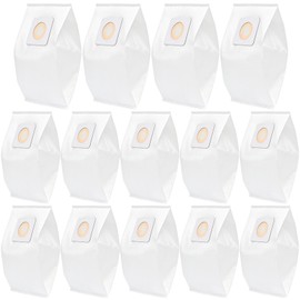 14 pack Style 7 Vacuum Bags Replacement for Bissell PowerForce Upright Vacuum Cleaners 1739 3522 3525 3545 3550 3554 6592 Series, Replace Part # 32120 by PETOX