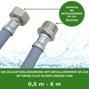 LICHTBLAU Extension Inlet Hose I 2 m I with Metal