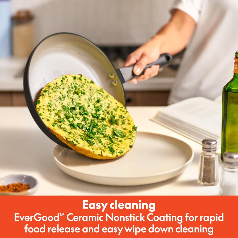 bella 21 Piece Kitchen Set with EverGood™ Ceramic Nonstick Coating​,