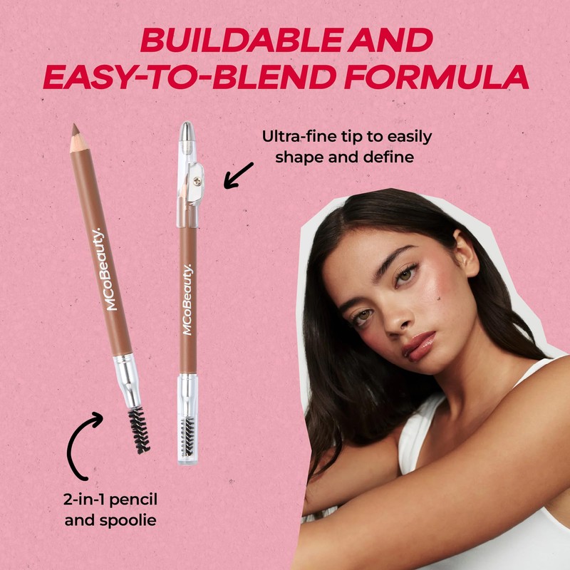 MCoBeauty Everyday Perfect Brow Pencil - Light Medium