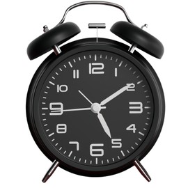 YYDS Alarm Clock, Loud Vibration, Analog, Loud Alarm, Table Clock, Stylish, Bell, Loud Sound Alarm Clock, Absolute Wake Up Alarm Clock, Noisy Alarm Clock, Cute, Place on Your Desk, Scandinavia,