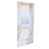 2pcs Door Sticker PVC Material 3D Visual Effects Easy Cleanable